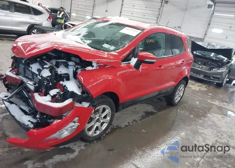 2018 Ford Ecosport Se from USA, damaged, VIN MAJ6P1UL0JC233267